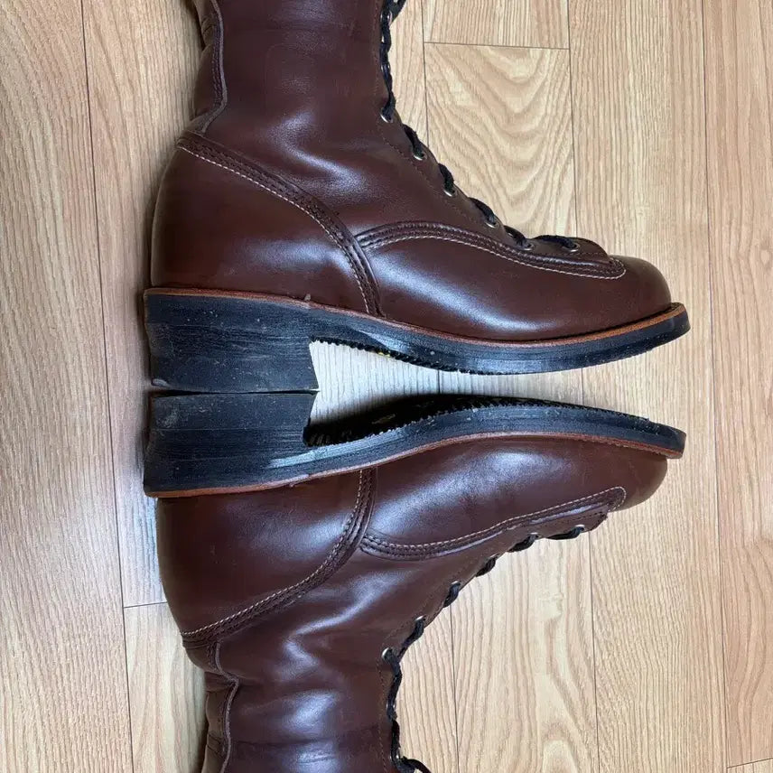 [BUNJANG] Chippewa 1935 Logger Boots / 치페와 호윈 크롬악셀 로거 부츠 9E