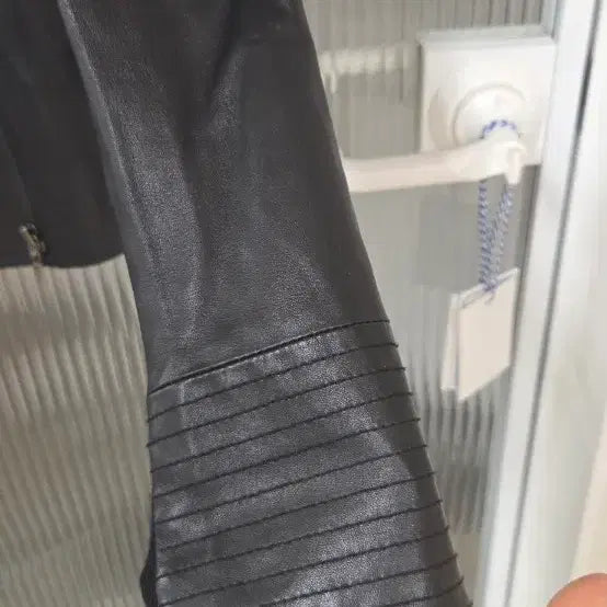 [BUNJANG] System Lambskin Leather Jacket / 시스템 양가죽자켓