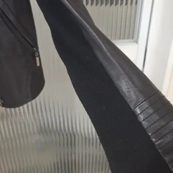 [BUNJANG] System Lambskin Leather Jacket / 시스템 양가죽자켓