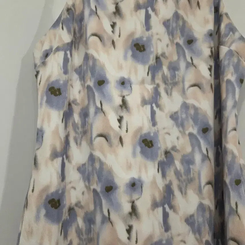 [BUNJANG] Long Printed Dress / 나염 롱원피스