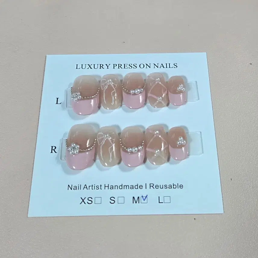 [BUNJANG] Handmade Nail Tips / 18) 영롱한 예쁜 수제 네일팁