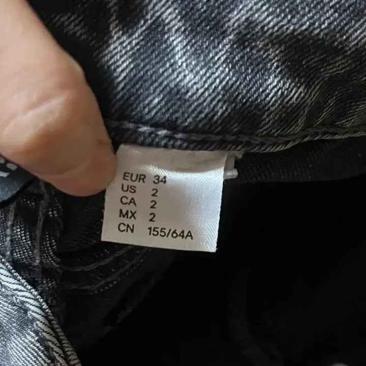 [BUNJANG] H&M Black Denim Bootcut Jeans 34 / H&M 흑청 부츠컷 데님 34