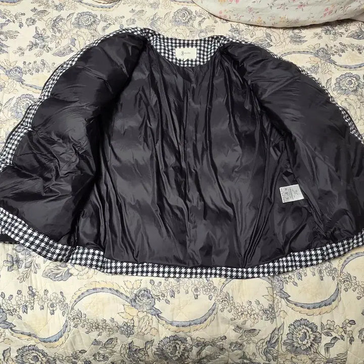 [BUNJANG] G Studio 20FW Goose Down Jacket (Houndstooth) 88 / 지스튜디오 20FW 구스다운 자켓 88