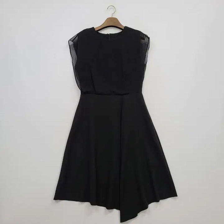 [BUNJANG] Alice Black Sleeveless Chiffon Dress / 마란트/66/블랙 민소매 쉬폰 원피스/앨리스/9825
