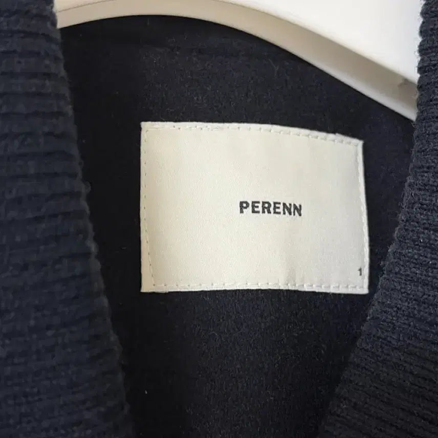 [BUNJANG] PERENN Padded Wool Stadium Jacket Navy Size 1 / (1) PERENN 퍼렌 패디드 울 스타디움 자켓 stadium