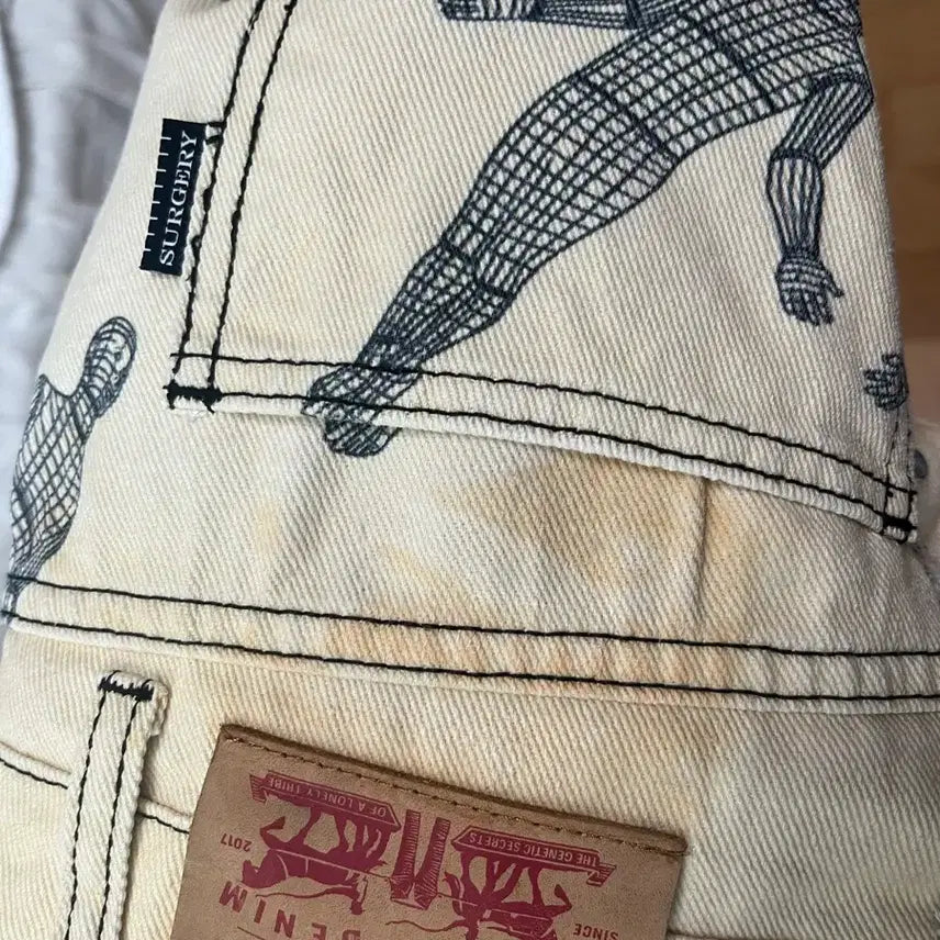 [BUNJANG] SEERJERY x UNBOTHERED Collaboration Pants / 써저리 언본사이어티 콜라보 팬츠