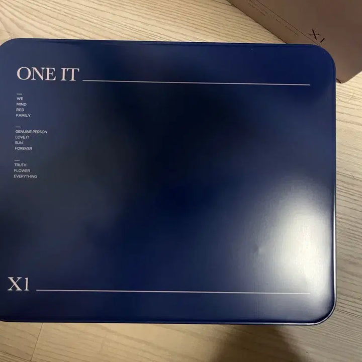 [SOLD OUT] 새상품) X1 ONE IT 엑스원 공식 원잇 팬클럽 키트 풀박