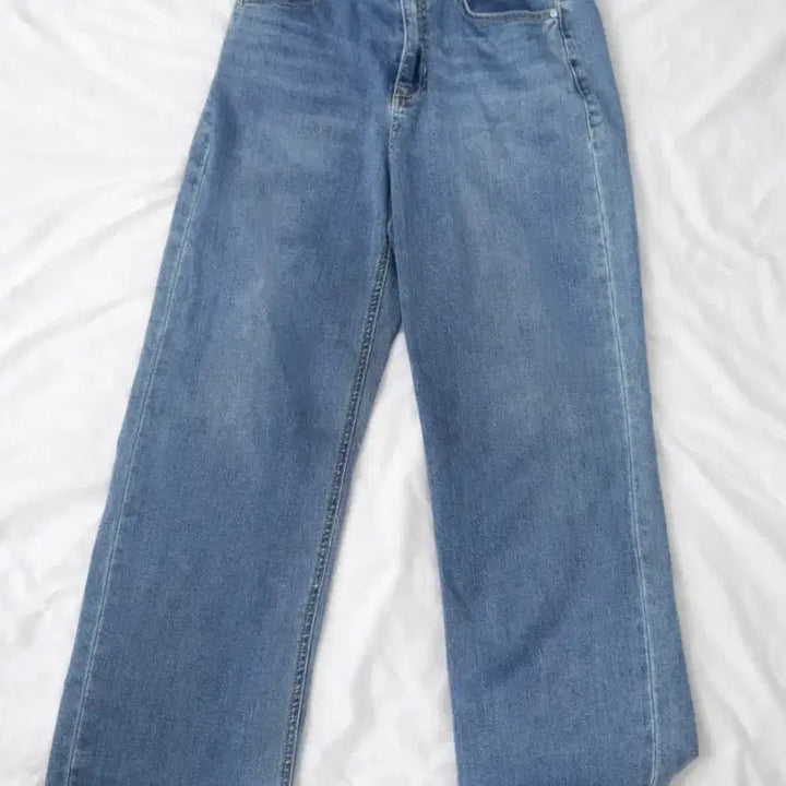 [BUNJANG] Wide Denim Pants / 청바지 와이드 데님 팬츠