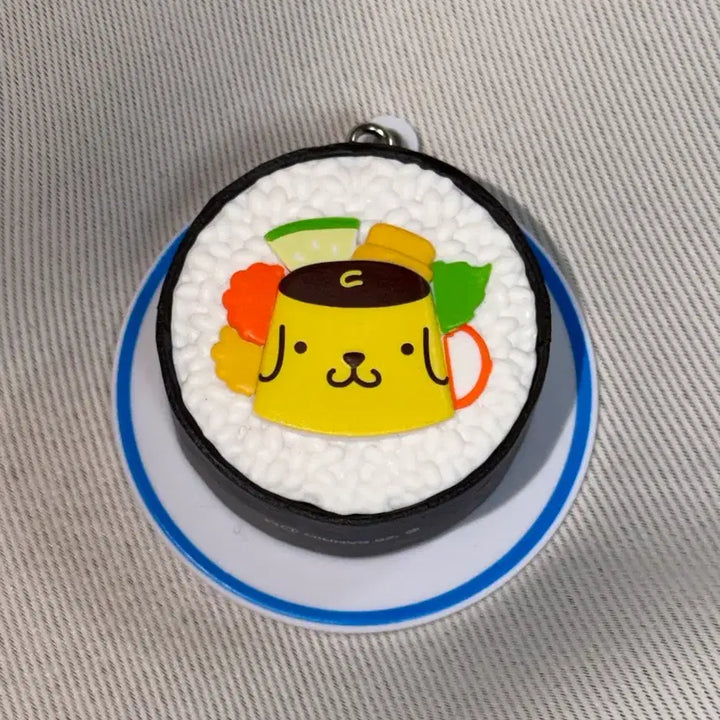 [BUNJANG] Sanrio Pom Pom Purin Sushi Keychain / 산리오 스시 초밥 키링 가챠 폼폼푸린