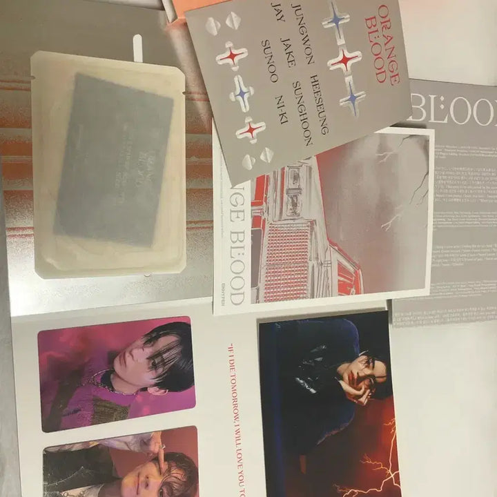 [BUNJANG] ENHYPEN Ksana Version Album / ENHYPEN ORANGE BLOOD 앨범 ksana ver.