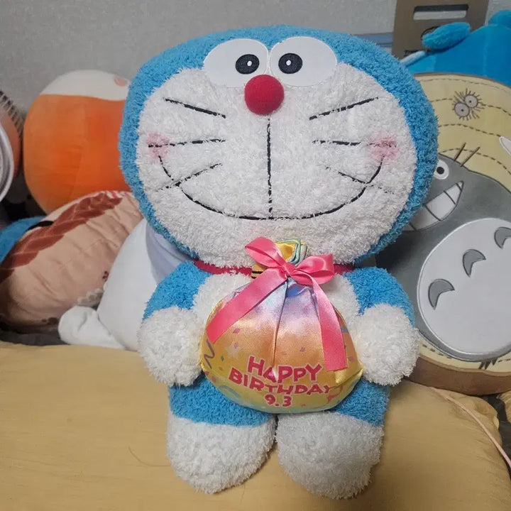 [BUNJANG] Doraemon Birthday Edition Plush Doll / 도라에몽 생일기념 뽀실인형