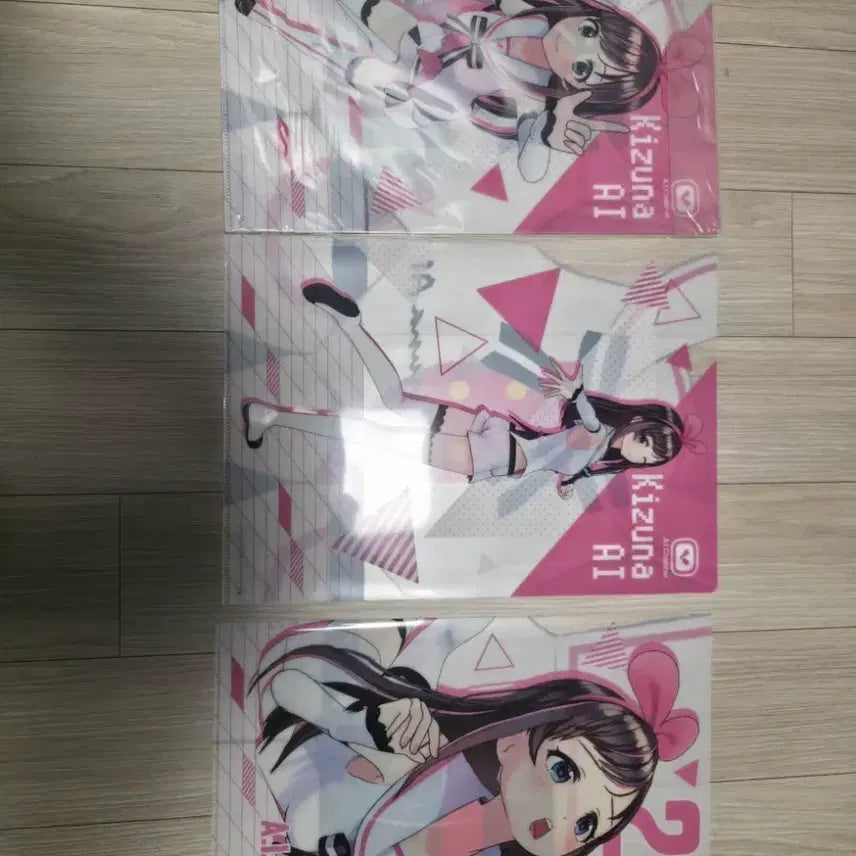 [BUNJANG] Kizuna AI Clear File / 키즈나아이 클리어파일 굿즈