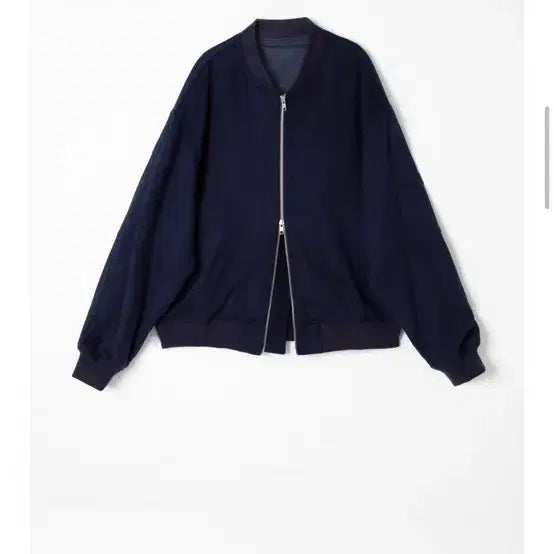 [BUNJANG] Matisse The Curator Navy Bomber Jacket / 마티스 더 큐레이터 네이비 봄버 자켓 1