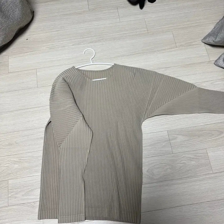 [BUNJANG] Homme Plissé Issey Miyake Beige Long Sleeve Size 3 / 옴므플리세 베이지 긴팔 3