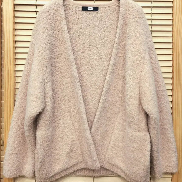 [BUNJANG] DEWL Puddle Open Cardigan / DEWL 듀엘 뽀글이 오픈 가디건