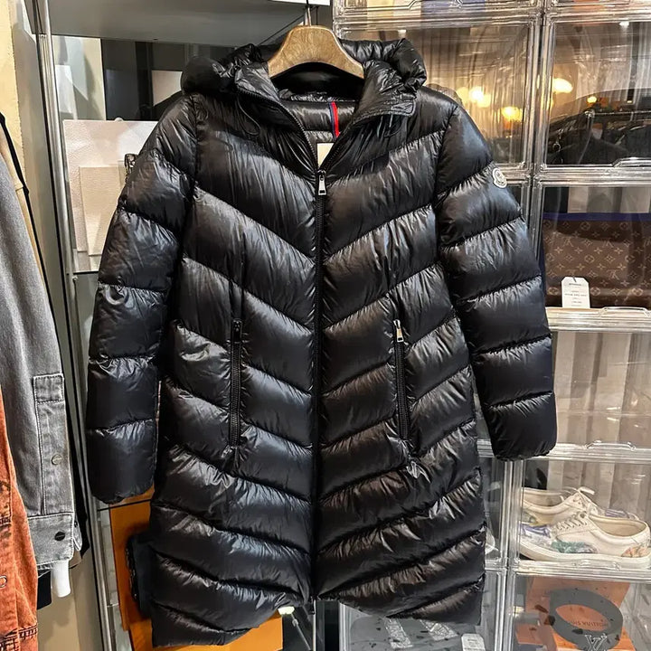 [BUNJANG] Moncler Cambell Long Padded Jacket (Size 1) / 몽클레어 캄벨레스 여성 롱패딩 1사이즈
