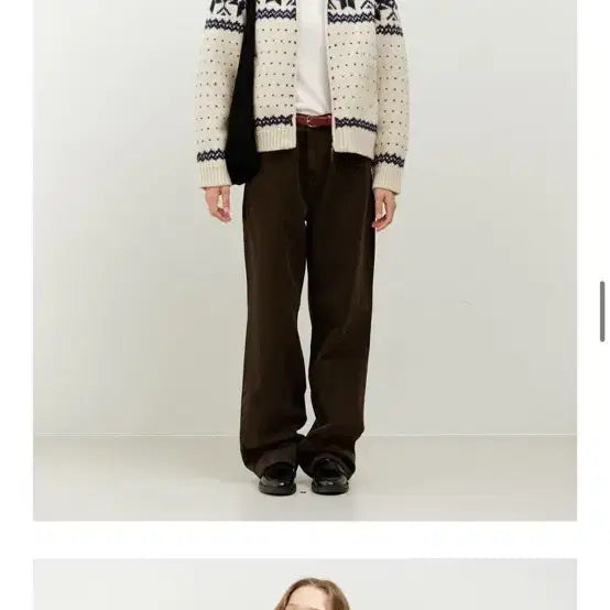 [BUNJANG] The Lai Brown Denim Pants / 더라이 브라운 데님