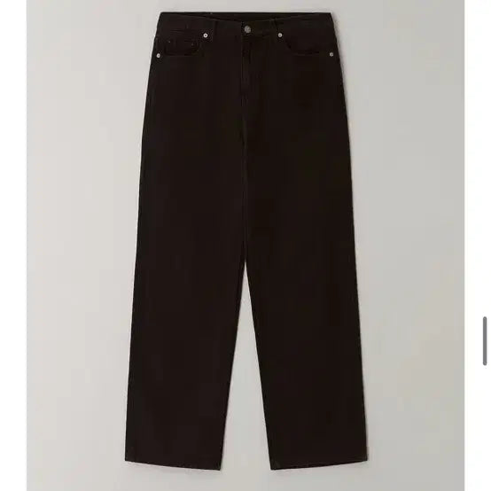 [BUNJANG] The Lai Brown Denim Pants / 더라이 브라운 데님