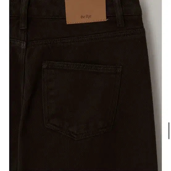 [BUNJANG] The Lai Brown Denim Pants / 더라이 브라운 데님