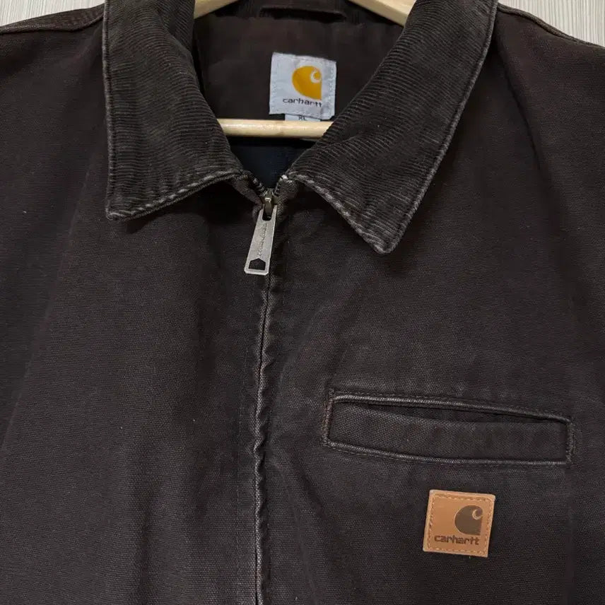 [BUNJANG] Carhartt Bankston Dark Brown XL Jacket / 칼하트 뱅크스톤 다크브라운 XL