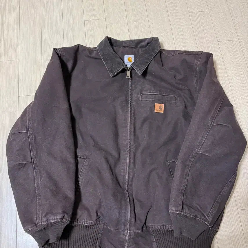 [BUNJANG] Carhartt Bankston Dark Brown XL Jacket / 칼하트 뱅크스톤 다크브라운 XL
