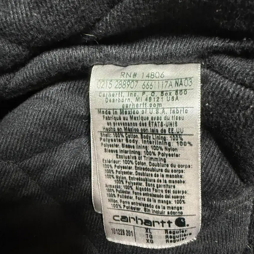 [BUNJANG] Carhartt Bankston Dark Brown XL Jacket / 칼하트 뱅크스톤 다크브라운 XL