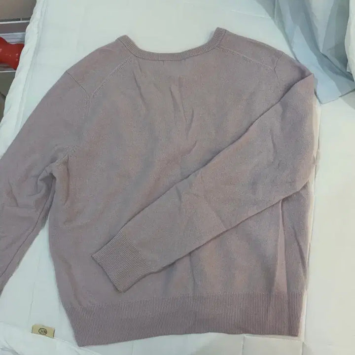 [BUNJANG] Facade Pattern Essential V-Neck Knit Sweater / [파사드패턴] 에센셜 브이넥 니트_pale lavender_s