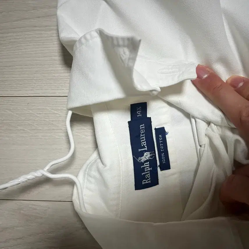 [BUNJANG] Polo Ralph Lauren White Polo Shirt / 폴로 셔츠 화이트