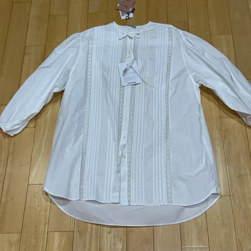 [BUNJANG] Miu Miu Ribbon Logo Mini Dress / 미우미우 리본 로고 미니 원피스 새상품