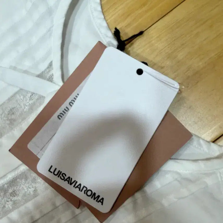 [BUNJANG] Miu Miu Ribbon Logo Mini Dress / 미우미우 리본 로고 미니 원피스 새상품