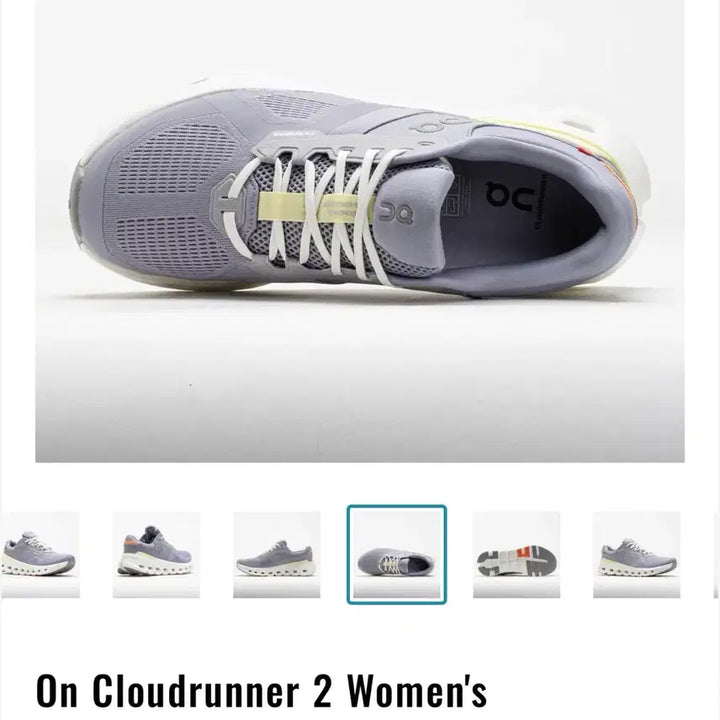 [BUNJANG] On Cloudrunner 2 Lilac Ivory 260mm Sneakers / On 온러닝 클라우드러너2 라일락 아이보리 260mm 새상품 국내미입고