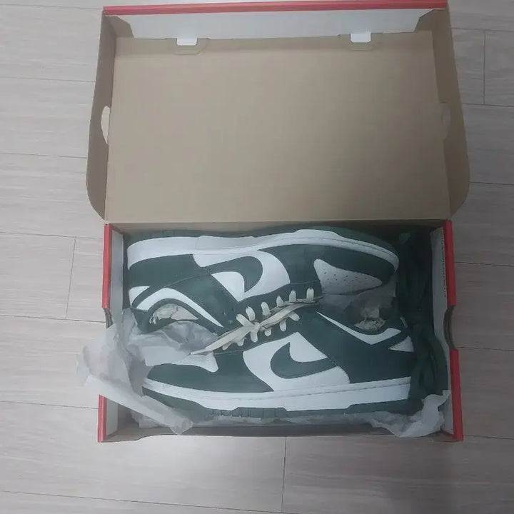 [BUNJANG] Nike Dunk Low Retro Varsity Green / 나이키 덩크 로우 레트로 바시티 그린