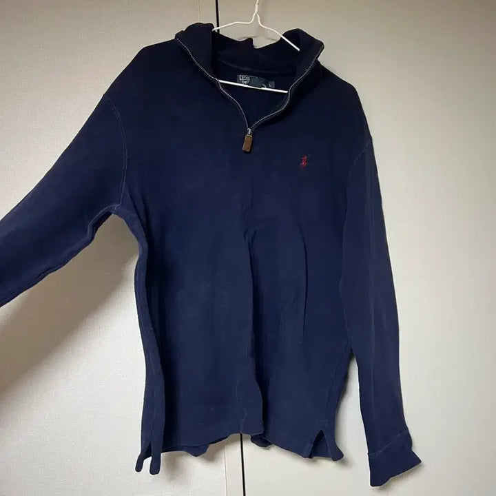 [BUNJANG] Polo Half-Zip Knit Sweater / 폴로 반집업 니트