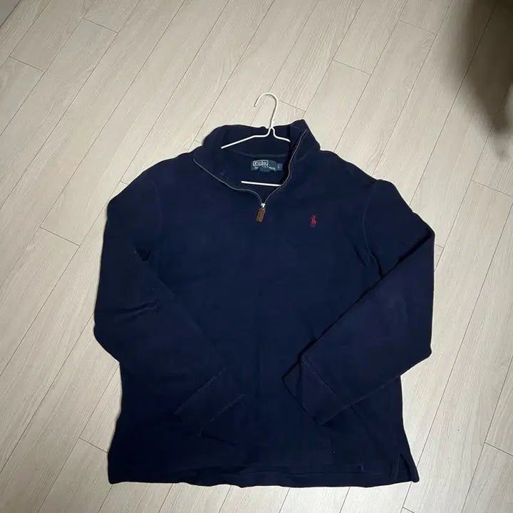 [BUNJANG] Polo Half-Zip Knit Sweater / 폴로 반집업 니트