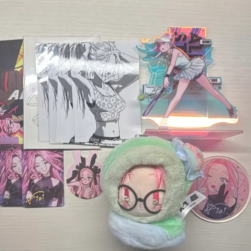 [BUNJANG] ATEEZ Mingi Acrylic Bundle Set / 에이스테 미지 지류, 아크릴 일괄 판매