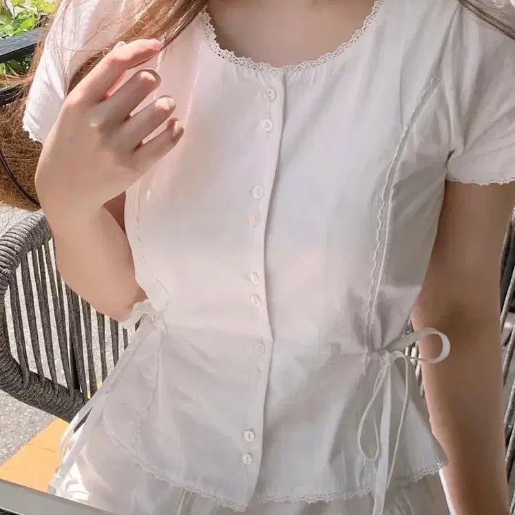 [BUNJANG] XG Lea Blouse M / 제니오 레아 블라우스 M