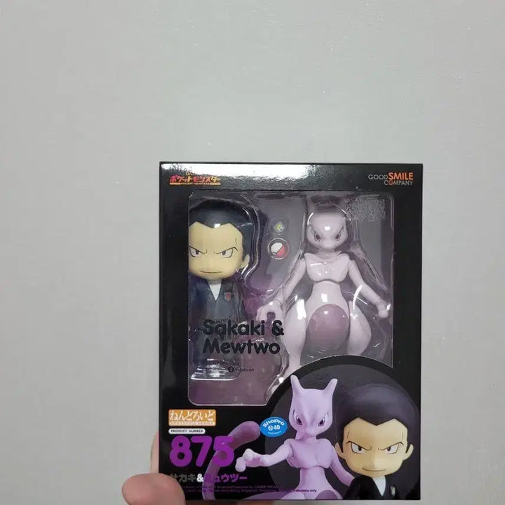 [SOLD OUT] [BUNJANG] Pokemon Nendoroid 875 - Visually &amp; Mewtwo / 넨도로이드 875 - 비주기&amp;뮤츠