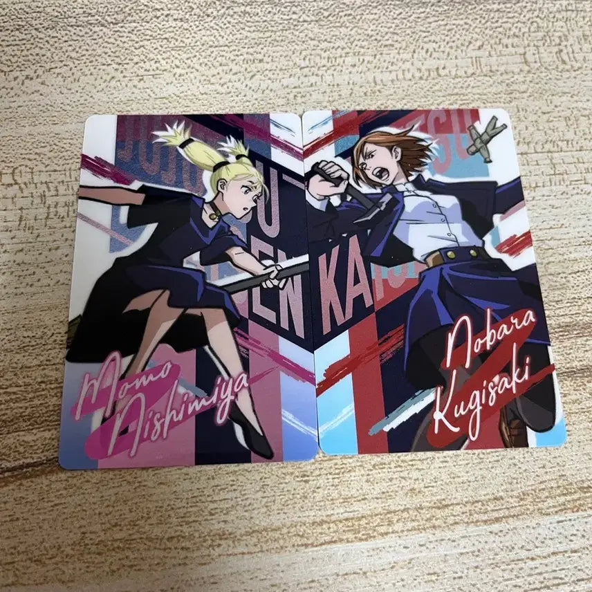 [BUNJANG] Jujutsu Kaisen Card Sticker / 주술회전 카드, 스티커 굿즈