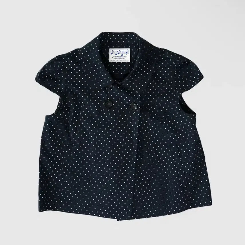 [BUNJANG] In &amp; Yang In Harmony Pofo Blouse Jacket Dot / 인앤양인하모니 포포 블라우스 자켓 도트