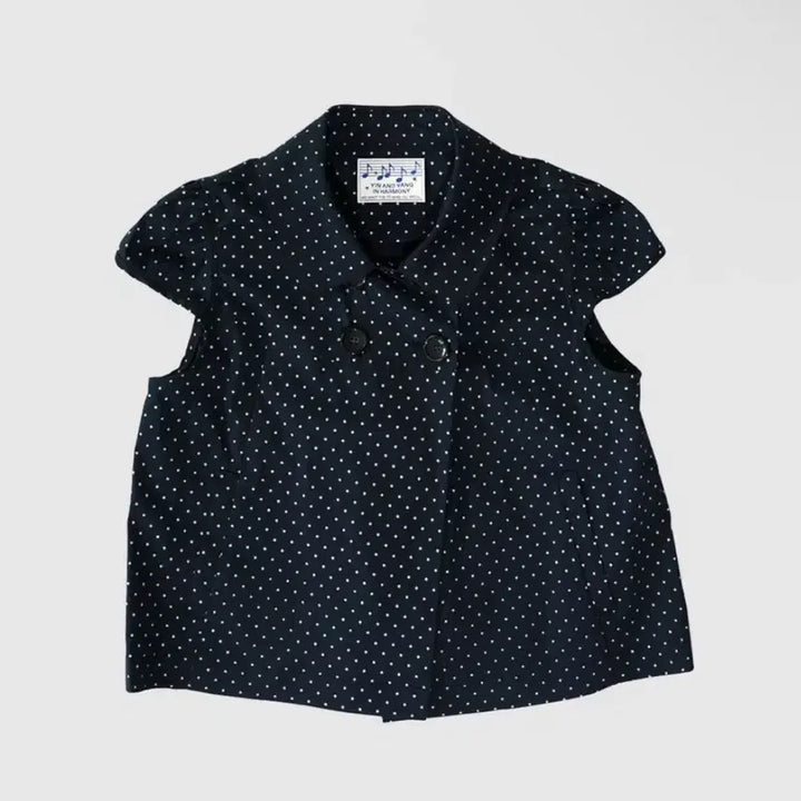 [BUNJANG] In &amp; Yang In Harmony Pofo Blouse Jacket Dot / 인앤양인하모니 포포 블라우스 자켓 도트