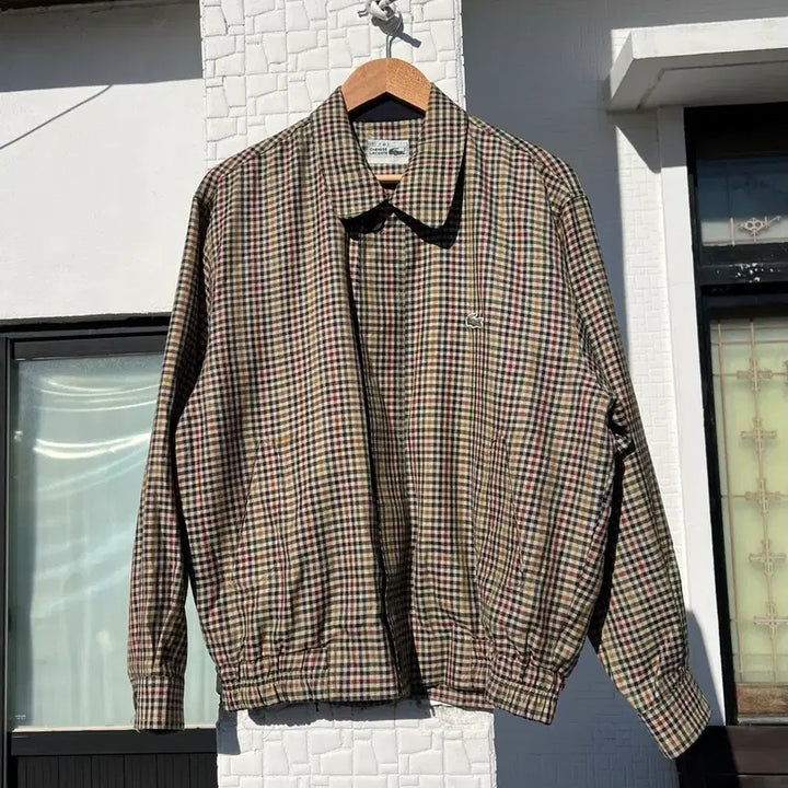 [BUNJANG] 90s Lacoste Seokwang Blouson Jacket / 90s 라코스테 서광 블루종 자켓