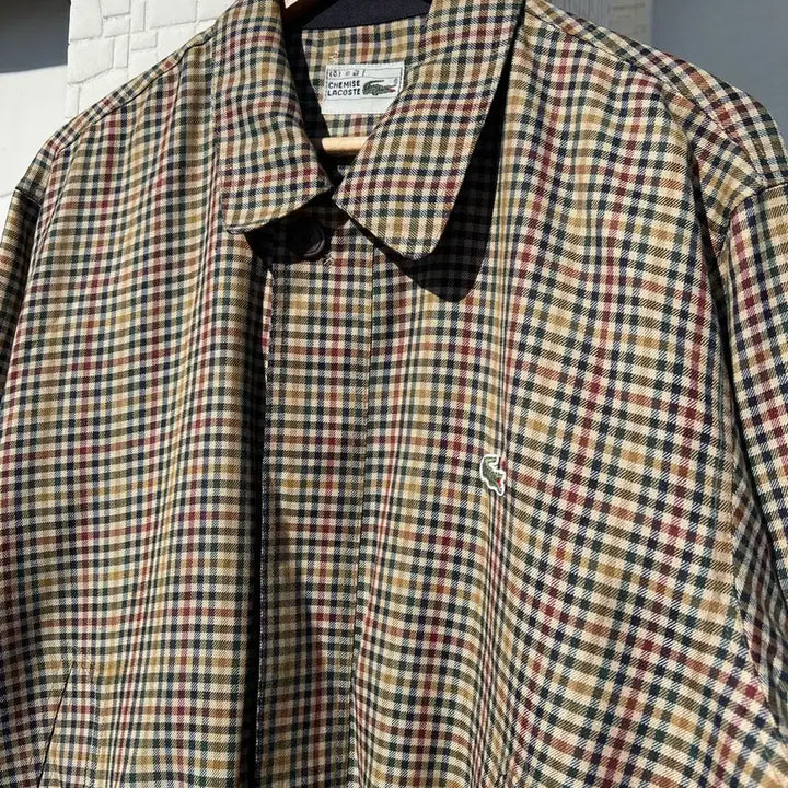 [BUNJANG] 90s Lacoste Seokwang Blouson Jacket / 90s 라코스테 서광 블루종 자켓