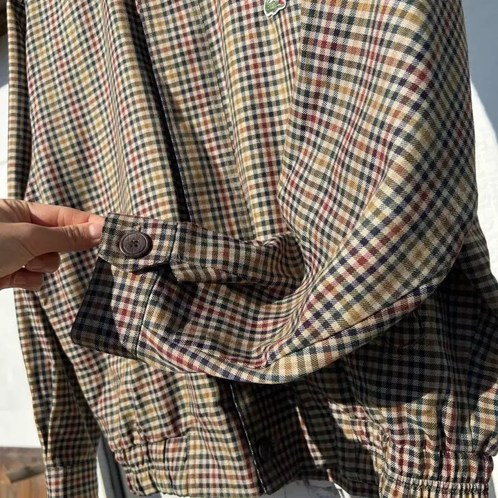 [BUNJANG] 90s Lacoste Seokwang Blouson Jacket / 90s 라코스테 서광 블루종 자켓