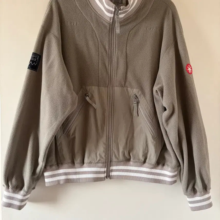 [BUNJANG] C.E Fleece Zip Up Gray / 23ss 카브엠트 플리스 집 업 그레이