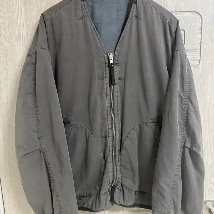 [BUNJANG] Polyteru Reversible Liner Jacket Sage Gray + Jade / [2] 폴리테루 리버시블 라이너 자켓 세이지 +제이드