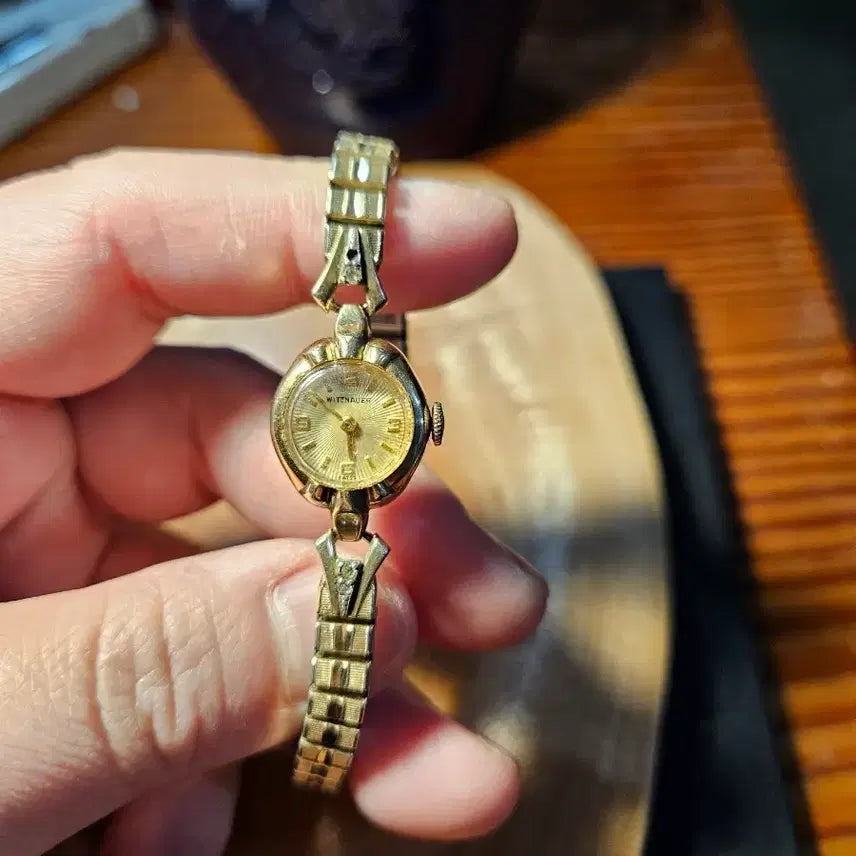 [BUNJANG] Wittnauer Vintage Gold Watch / Wittnauer 위트나워 수동 금장 빈티지 여성 시계