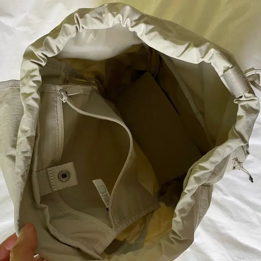 [BUNJANG] Snow Peak Backpack Light Gray Beige / 스노우피크 백팩(연한 회베이지 색상)