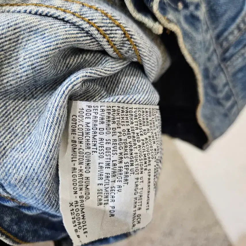 [BUNJANG] Levi's Denim Vest / 리바이스 데님 조끼 청베스트