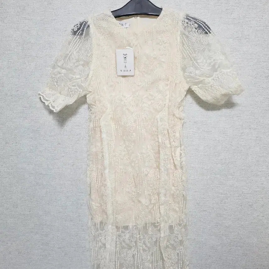 [BUNJANG] Ivory Lace Dress / 아이보리 레이스  원피스