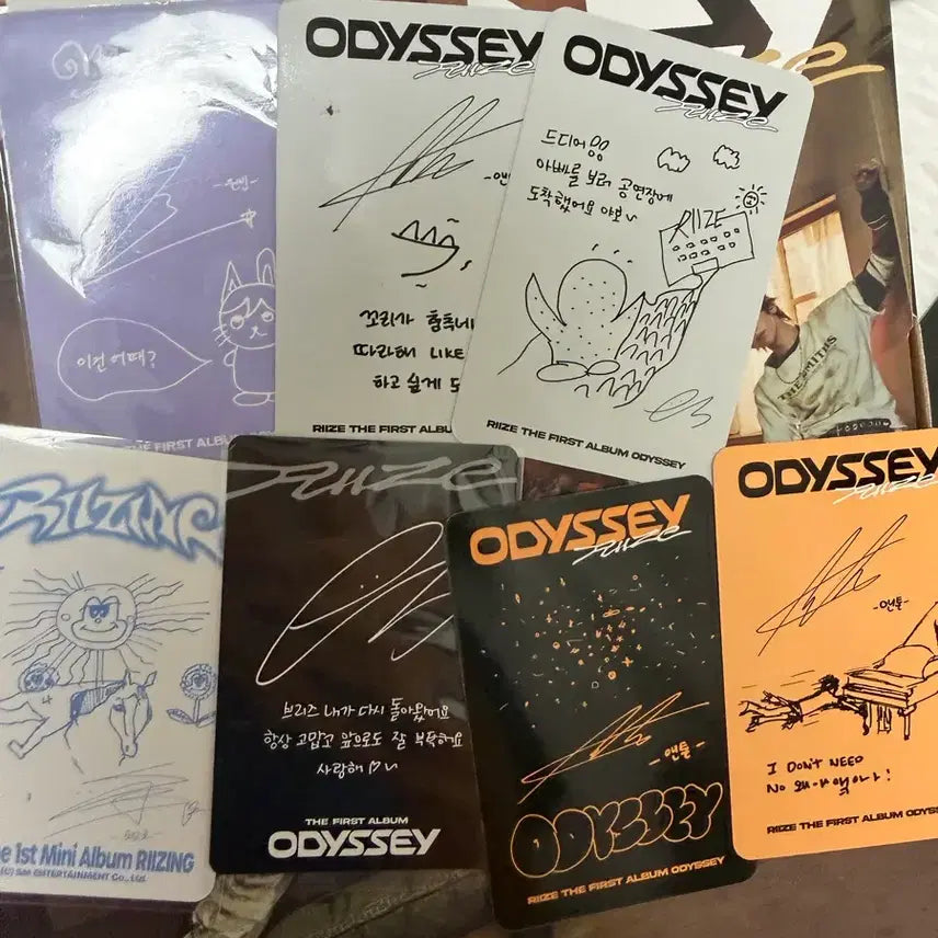 [BUNJANG] RIIZE Odyssey Album + Photocard / RIIZE Odyssey 앨범 풀세트 + 포토카드